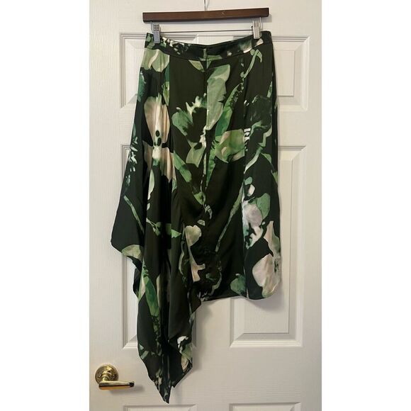 COS DRAPED ASYMMETRIC MIDI SKIRT - Picture 4 of 13